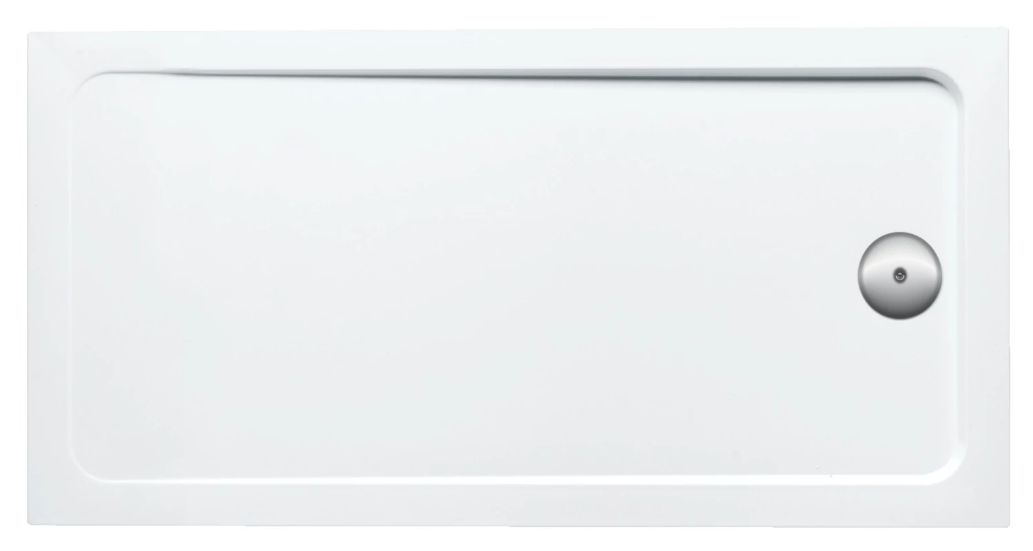 Receveur De Douche Antidérapant FLIGHT 100x80x4 Rectangle Blanc - JACOB DELAFON - E62447-00 1 Receveur De Douche Antidérapant FLIGHT 100x80x4 Rectangle Blanc - JACOB DELAFON - E62447-00