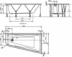Baignoire Asymétrique Odéon Up - 160 X 90 Cm - Version Droite - JACOB DELAFON 6 Baignoire Asymétrique Odéon Up - 160 X 90 Cm - Version Droite - JACOB DELAFON -Jacob Delafon Soldes Boutique 276750