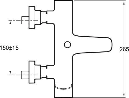 Mitigeur ALEO Bain-douche Mural Chromé JACOB DELAFON 4 Mitigeur ALEO Bain-douche Mural Chromé JACOB DELAFON – Image 4
