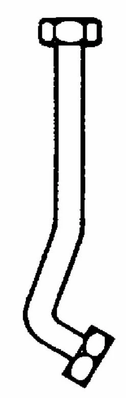 Tube D'alimentation Chromé JACOB DELAFON