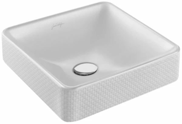 Vasque à Poser VOX SIGNATURE 40 X 40 Cm, Avec Trop-plein Bistrot JACOB DELAFON 1 Vasque à Poser VOX SIGNATURE 40 X 40 Cm, Avec Trop-plein Bistrot JACOB DELAFON