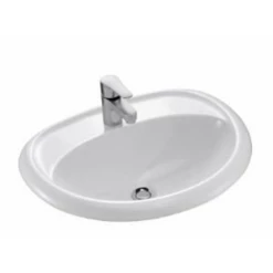 Vasque à Encastrer Brive 1 Trou 58 X 47 Cm E4337 00 JACOB DELAFON