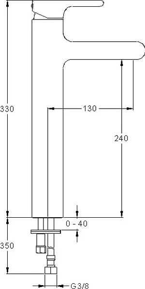 Mitigeur Lavabo Singulier JACOB DELAFON 2 Mitigeur Lavabo Singulier JACOB DELAFON – Image 2