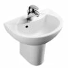Lave-mains ODEON 41x32cm Blanc JACOB DELAFON