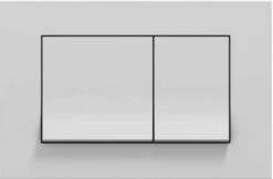 Plaque De Commande Double Touche Blanc JACOB DELAFON