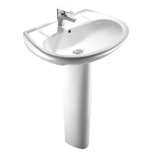 Colonne Pour Lavabo Brive 3 E4444-00 Jacob Delafon -Jacob Delafon Soldes Boutique img JACO E4444 vue1